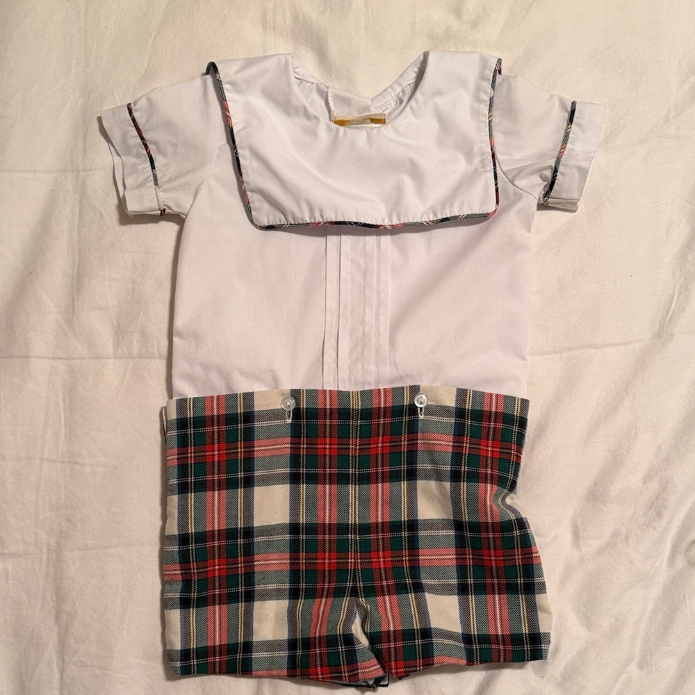 The Beaufort Bonnet Company White button-on